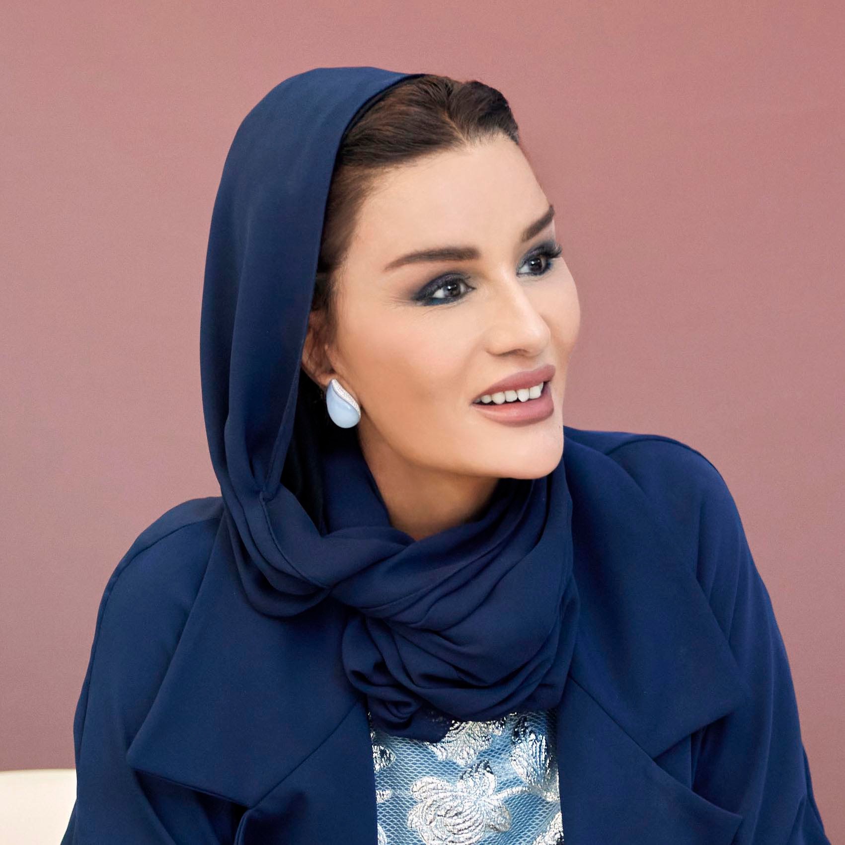 Шейха Моза в молодости