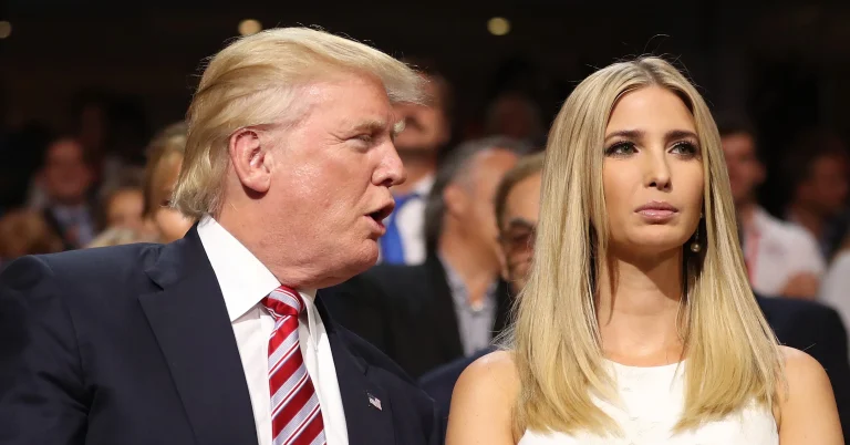 Иванка Трамп в молодости