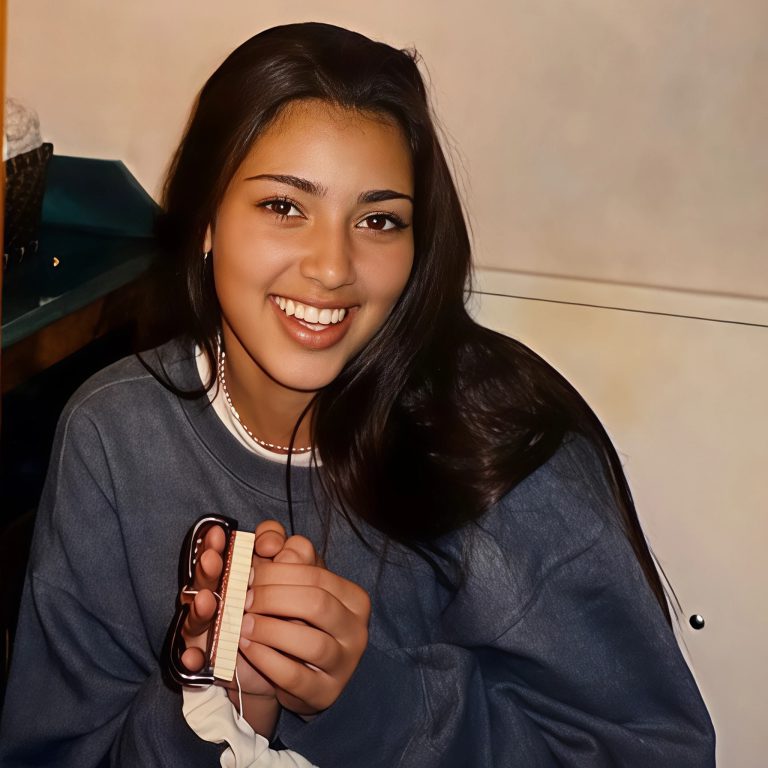 Ким Кардашьян в молодости