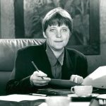 Ангела Меркель в молодости