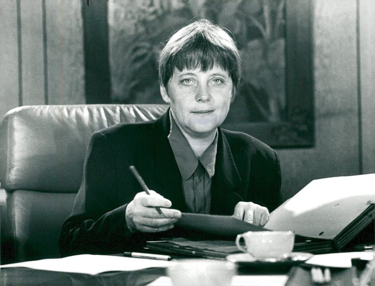 Ангела Меркель в молодости