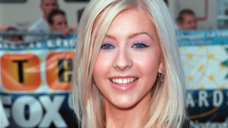 Кристина Агилера в молодости