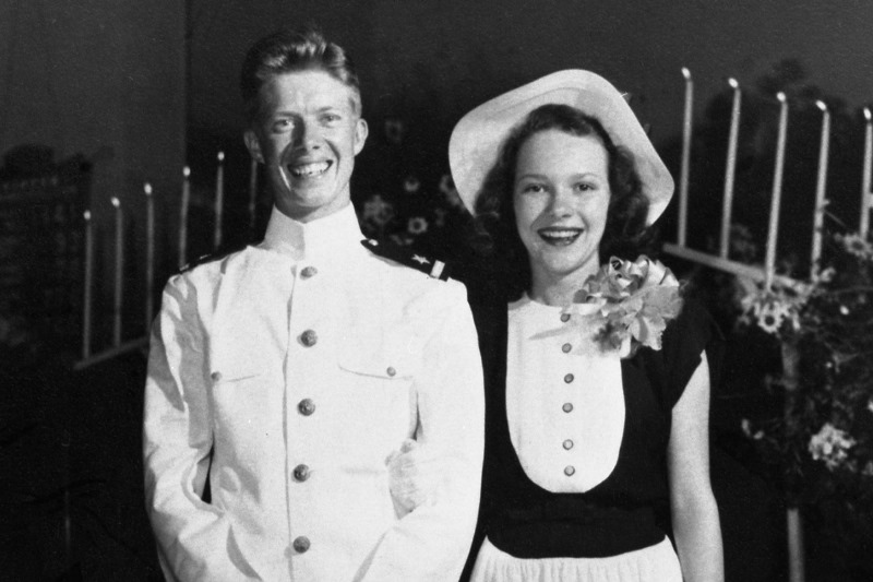 Джимми Картер в молодости