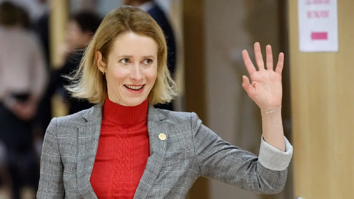 Кая Калас в молодости