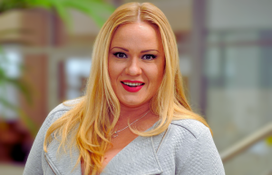 Олеся Жураковская в молодости