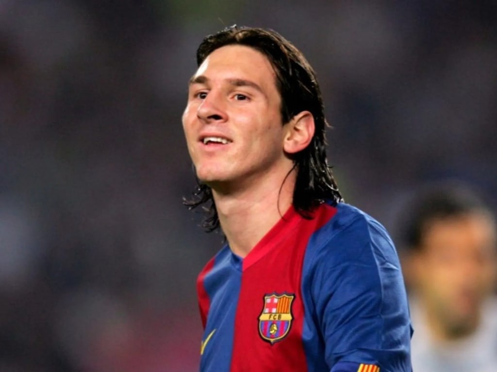 Лионель Месси в молодости