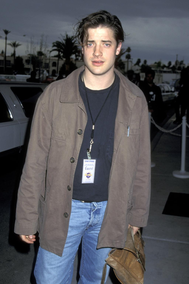 Брендан Фрейзер в молодости