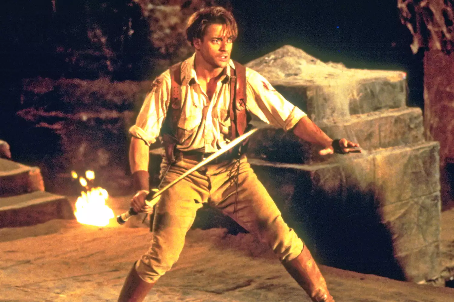 Брендан Фрейзер в молодости