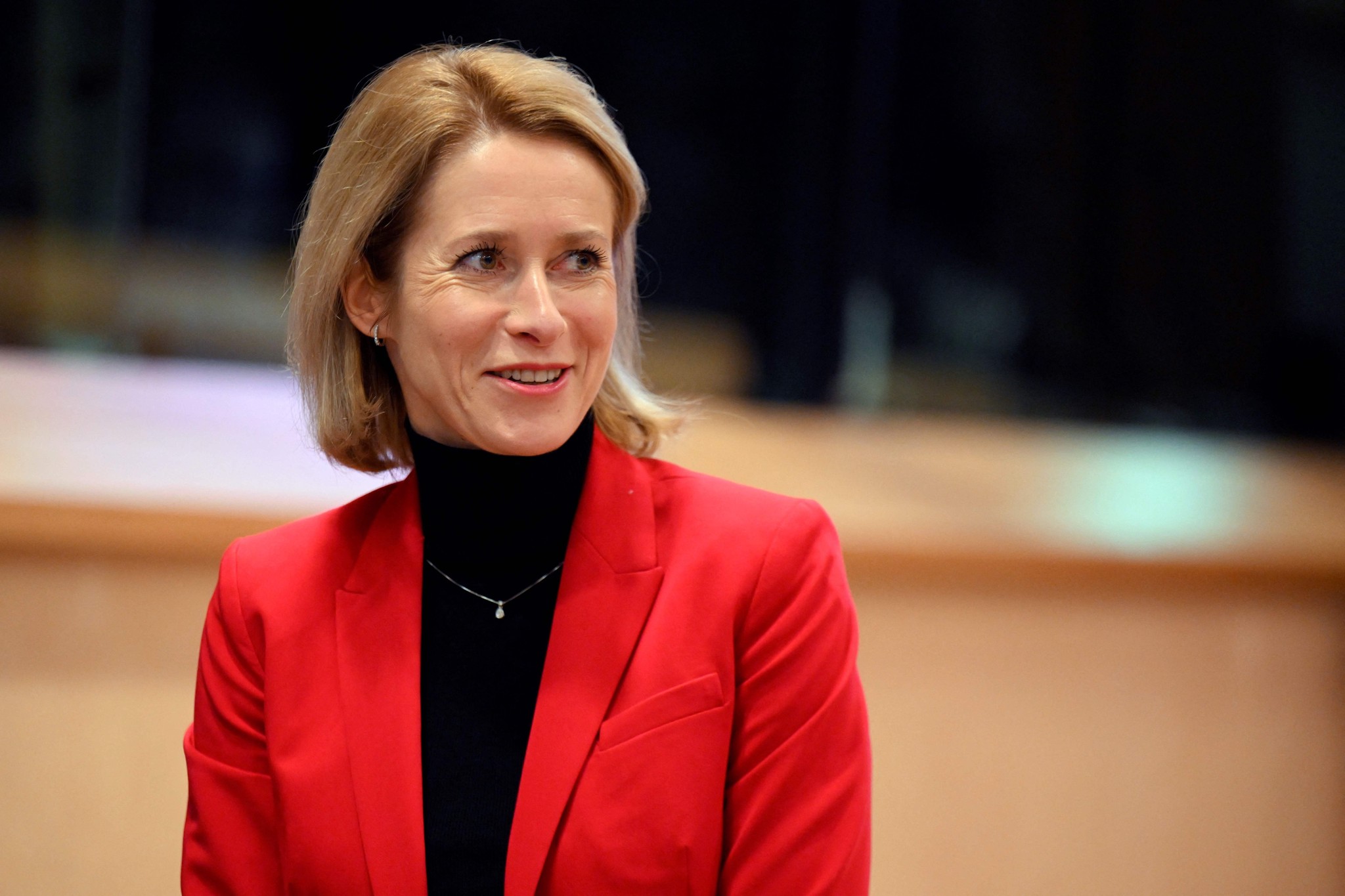 Кая Калас в молодости