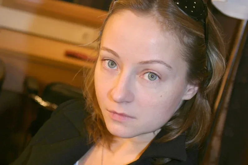 Евгения Добровольская в молодости