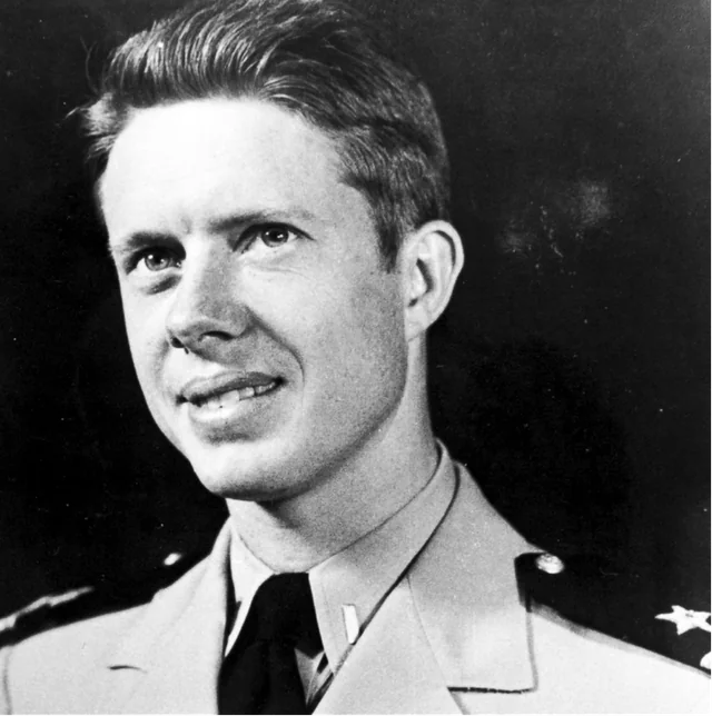 Джимми Картер в молодости