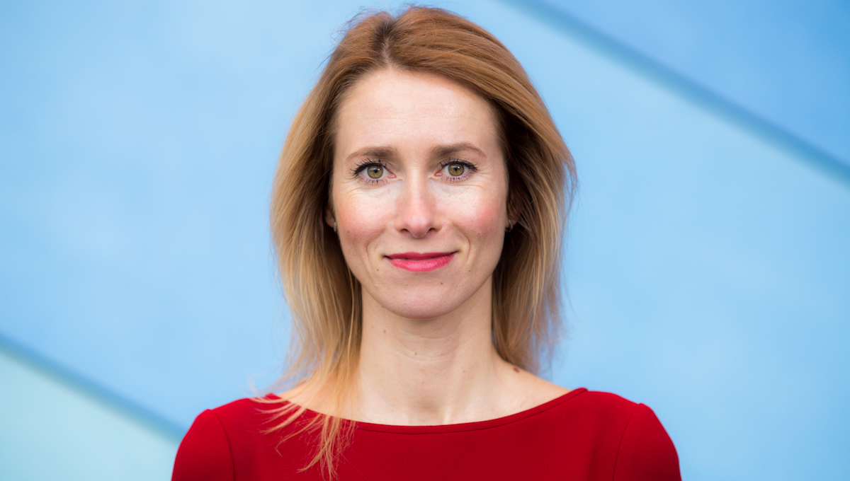 Кая Калас в молодости