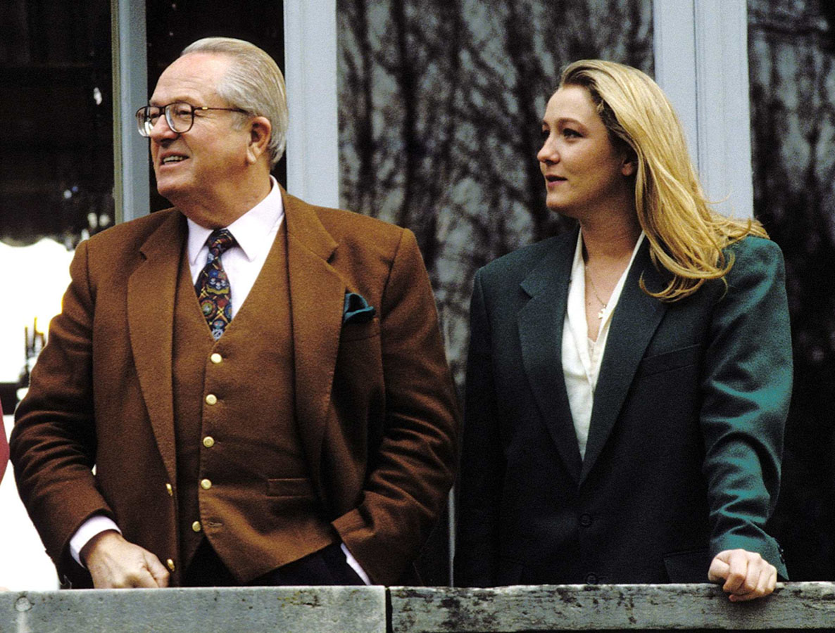 Марин Ле Пен в молодости