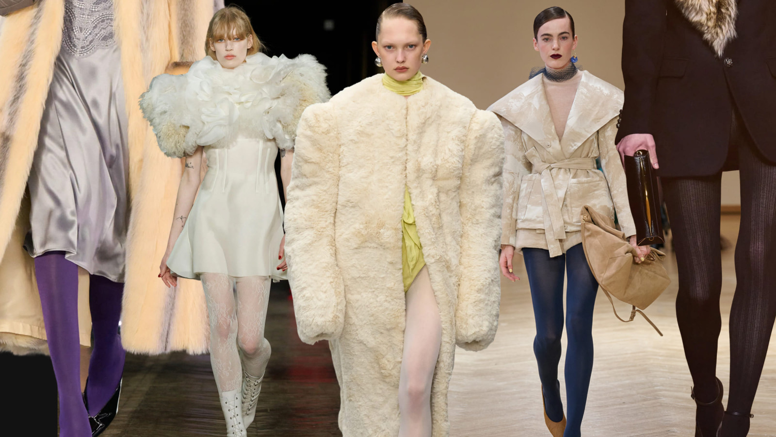 Мереживні, яскраві та класичні чорні: короткий гід трендовими колготками, які ми вдягатимемо цієї зими