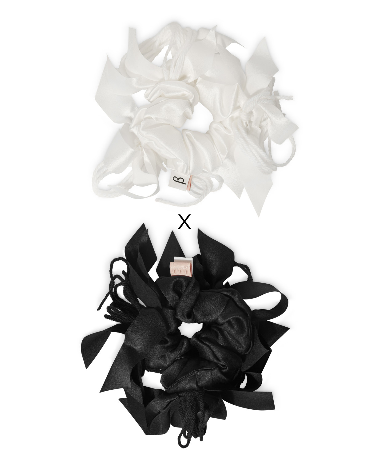 резинки для волосся шовкові