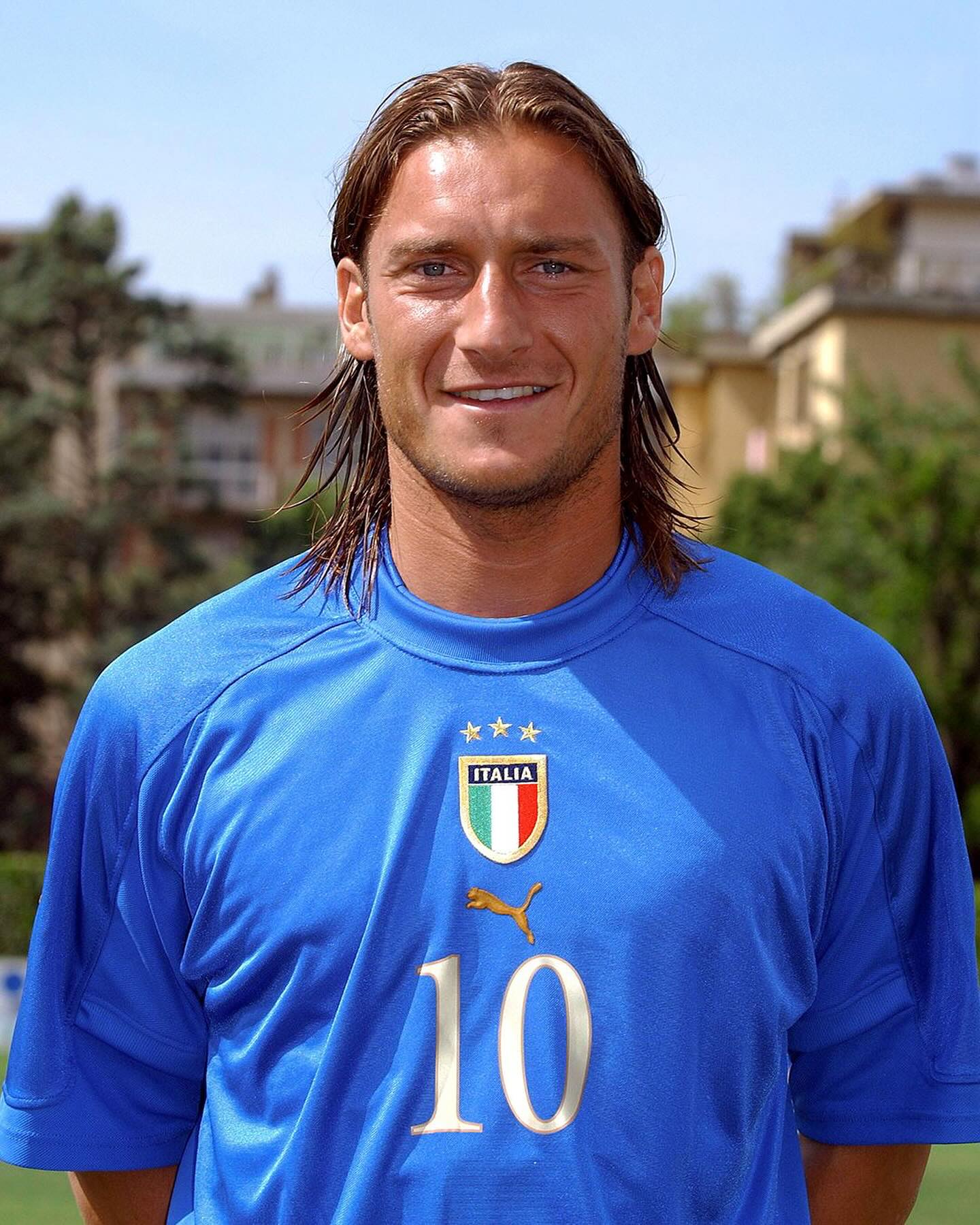 Франческо Тотти в молодости