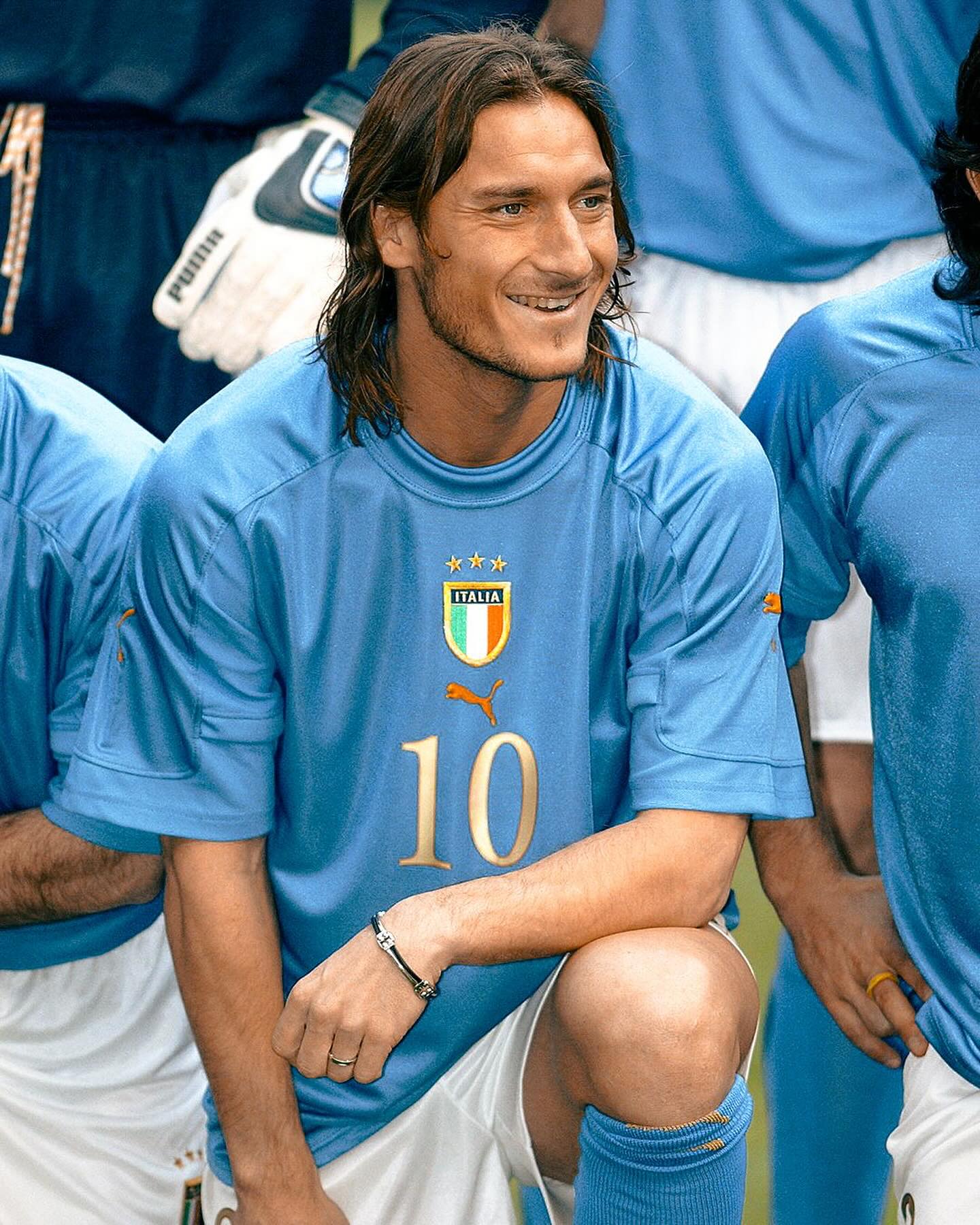 Франческо Тотти в молодости