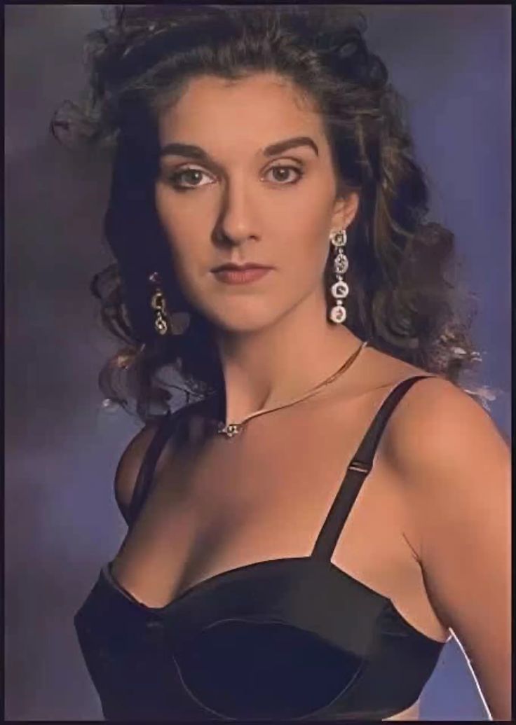 Селин Дион в молодости