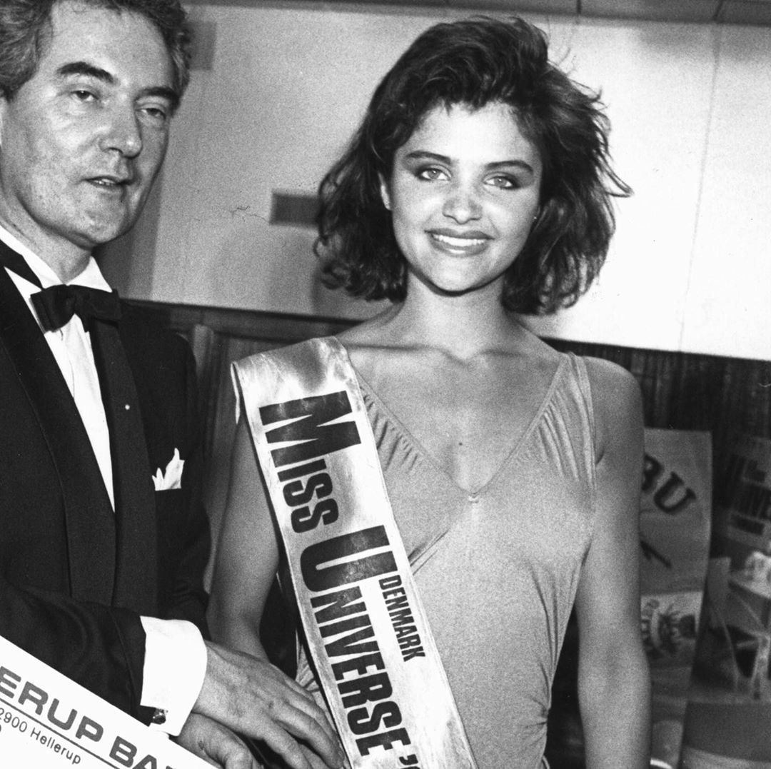 Хелена Кристенсен в молодости