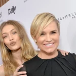 Иоланда Хадид в молодости