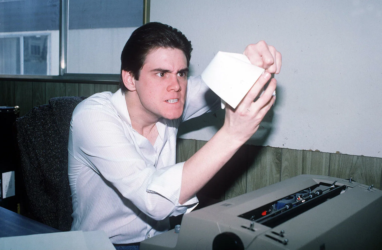 Джим Керри в молодости