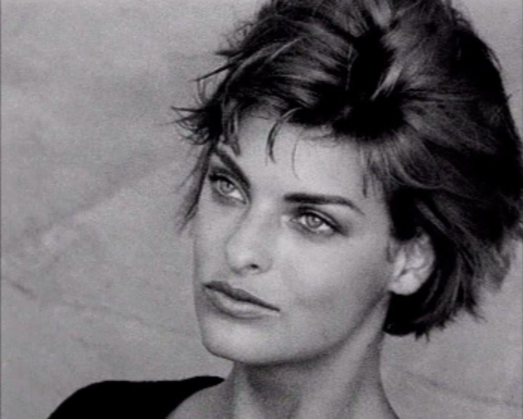 Линда Евангелиста в молодости