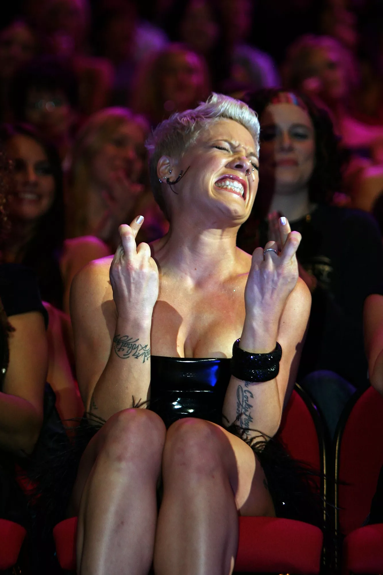 Пинк в молодости