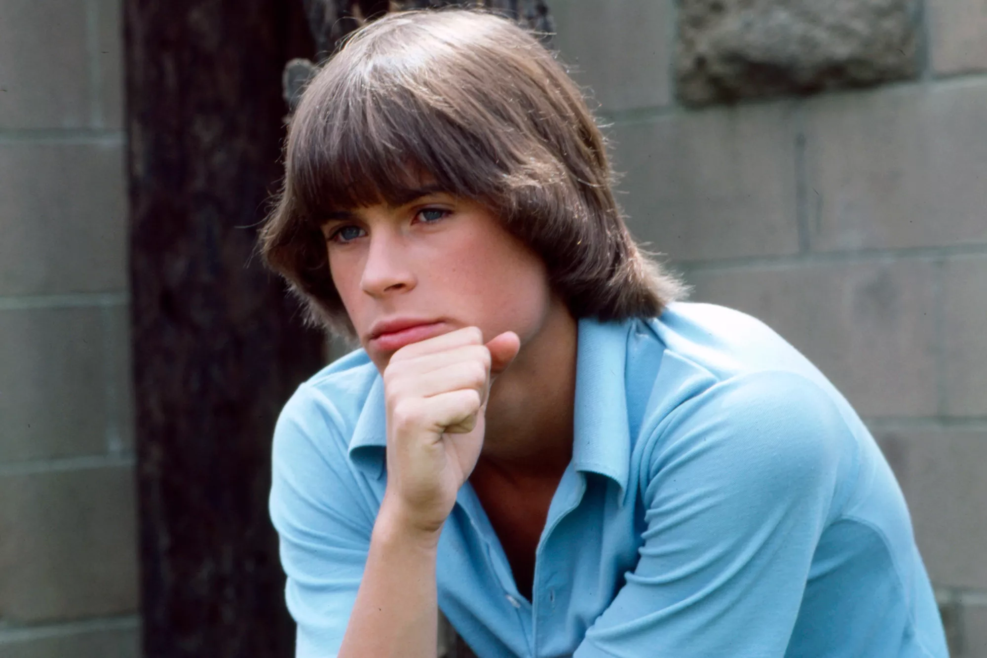 Роб Лоу в молодости