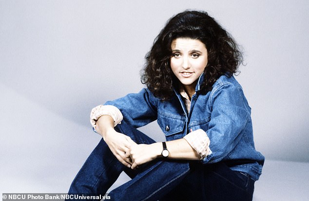 Джулия Луи-Дрейфус в молодости