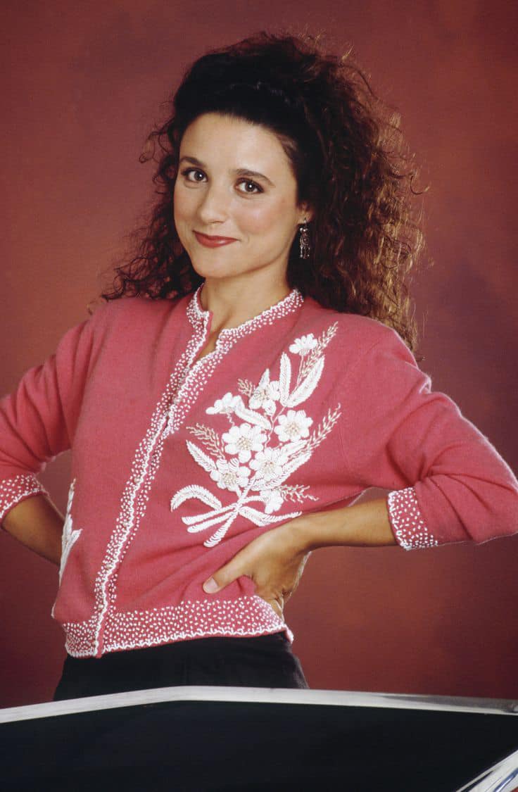 Джулия Луи-Дрейфус в молодости