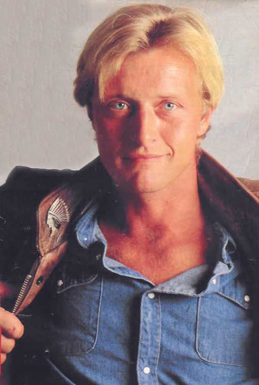 Рутгер Хауэр в молодости