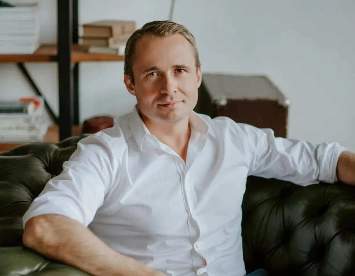 Оскар Хартман в молодости