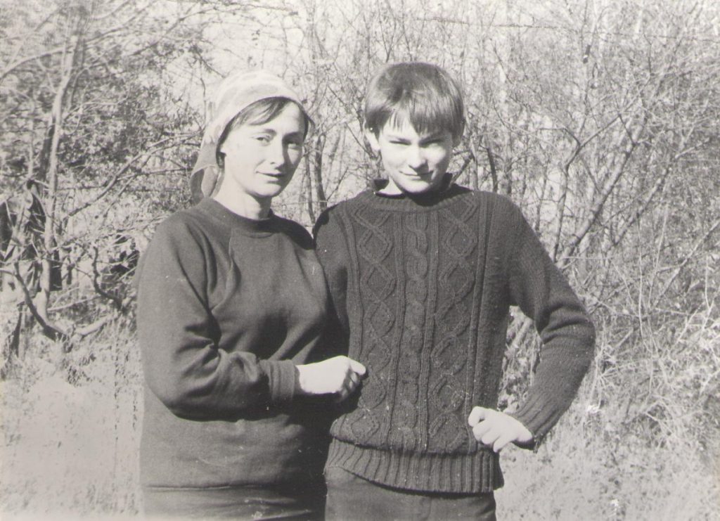 Валентина Попелюх та Дмитро Стус