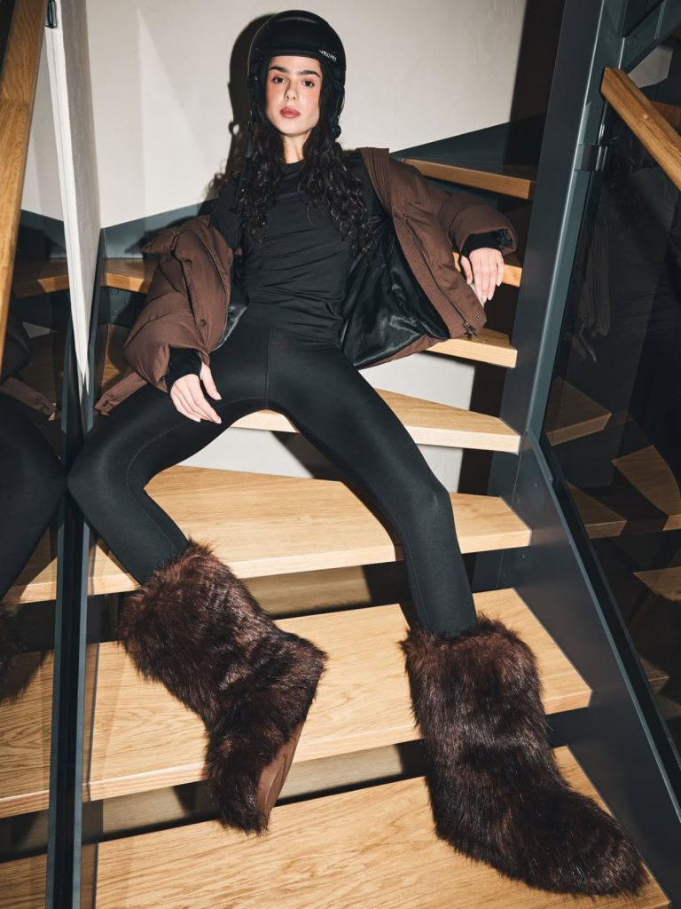 зимові образи з теплим взуттям