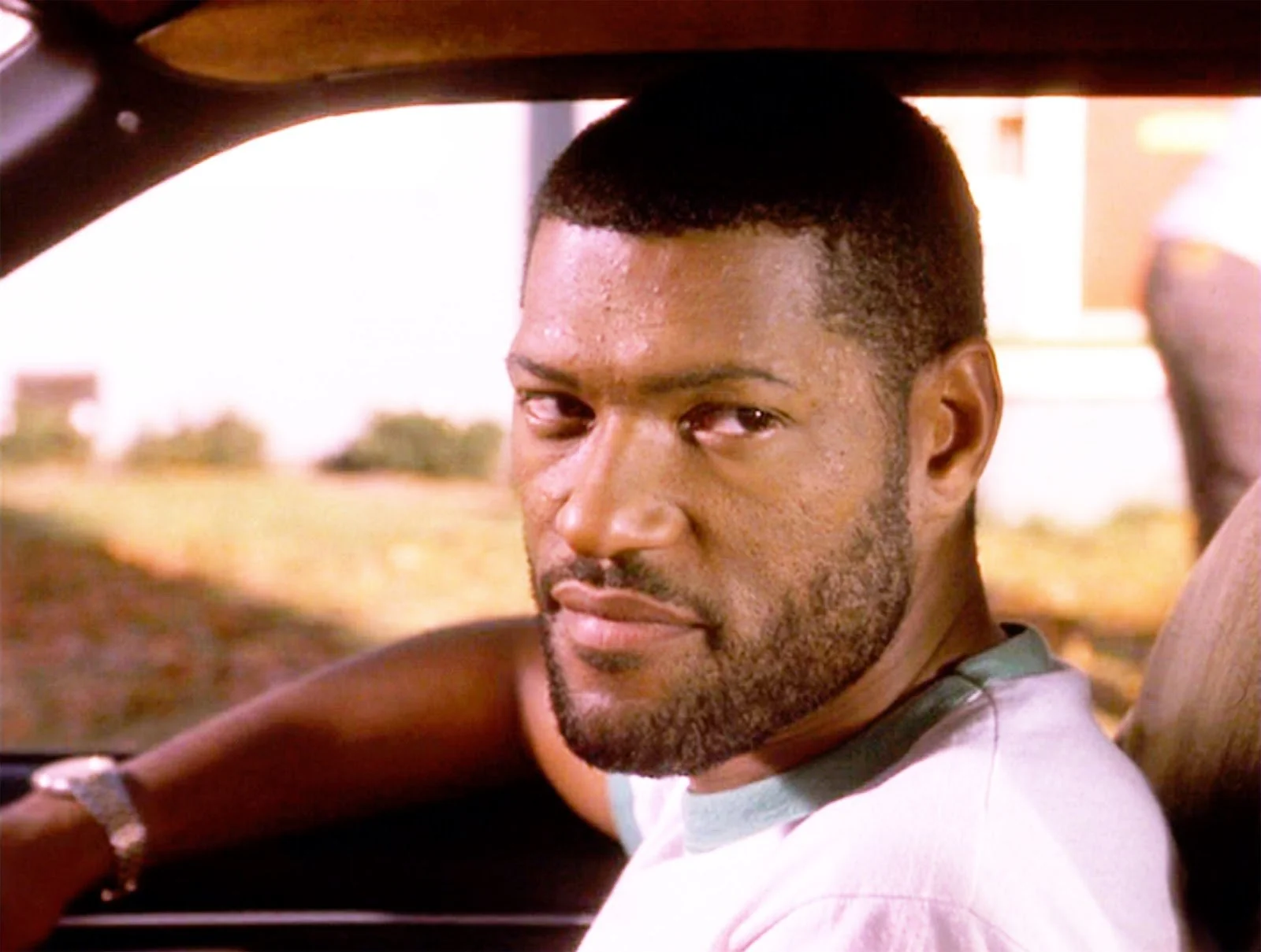 Лоренс Фишборн в молодости