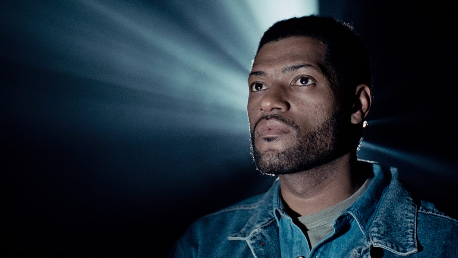 Лоренс Фишборн в молодости