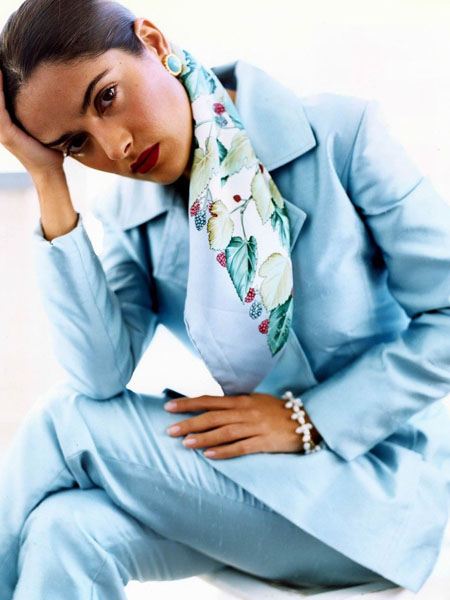 Сальма Хайек в молодости