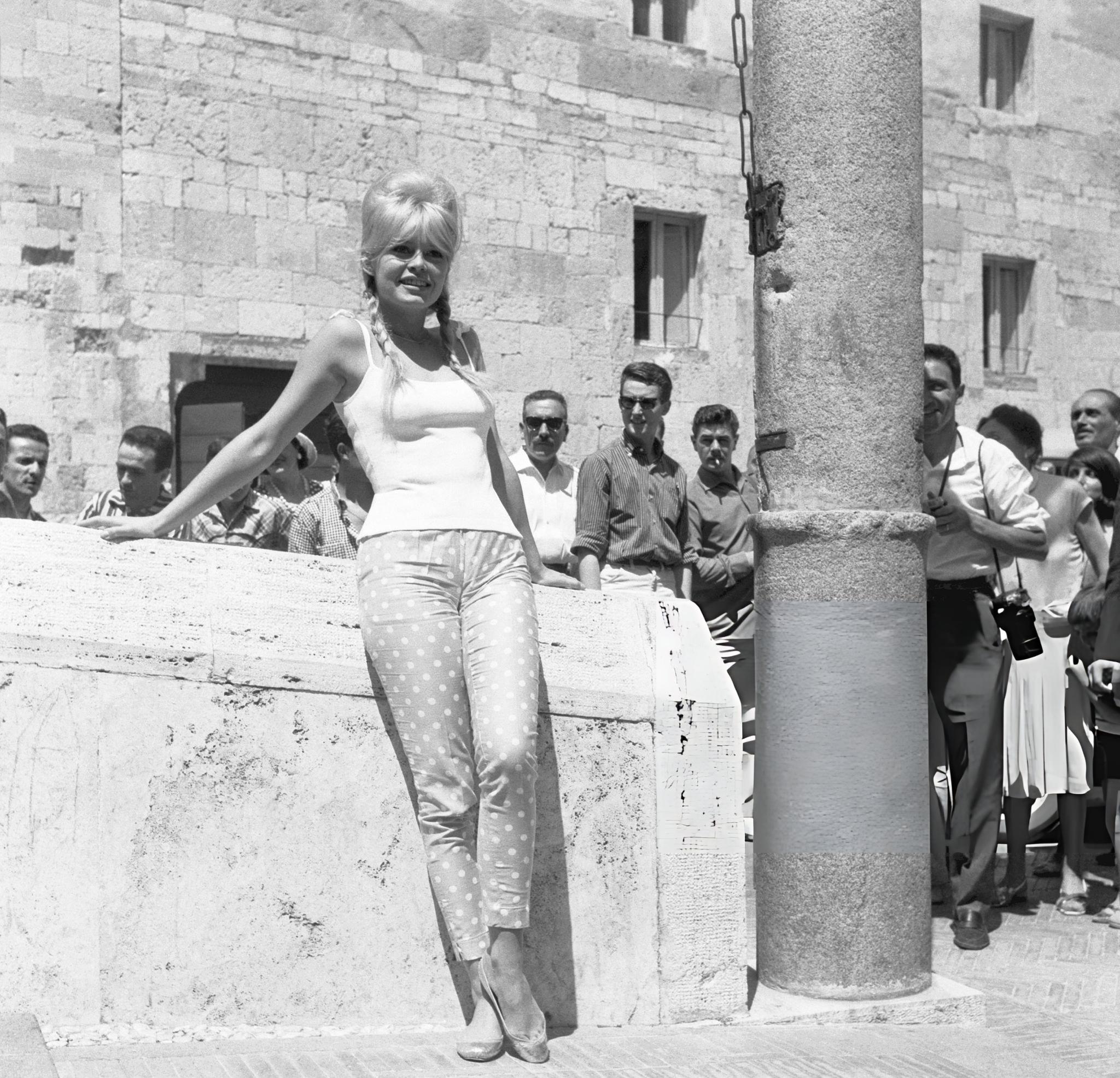 Брижит Бардо в молодости