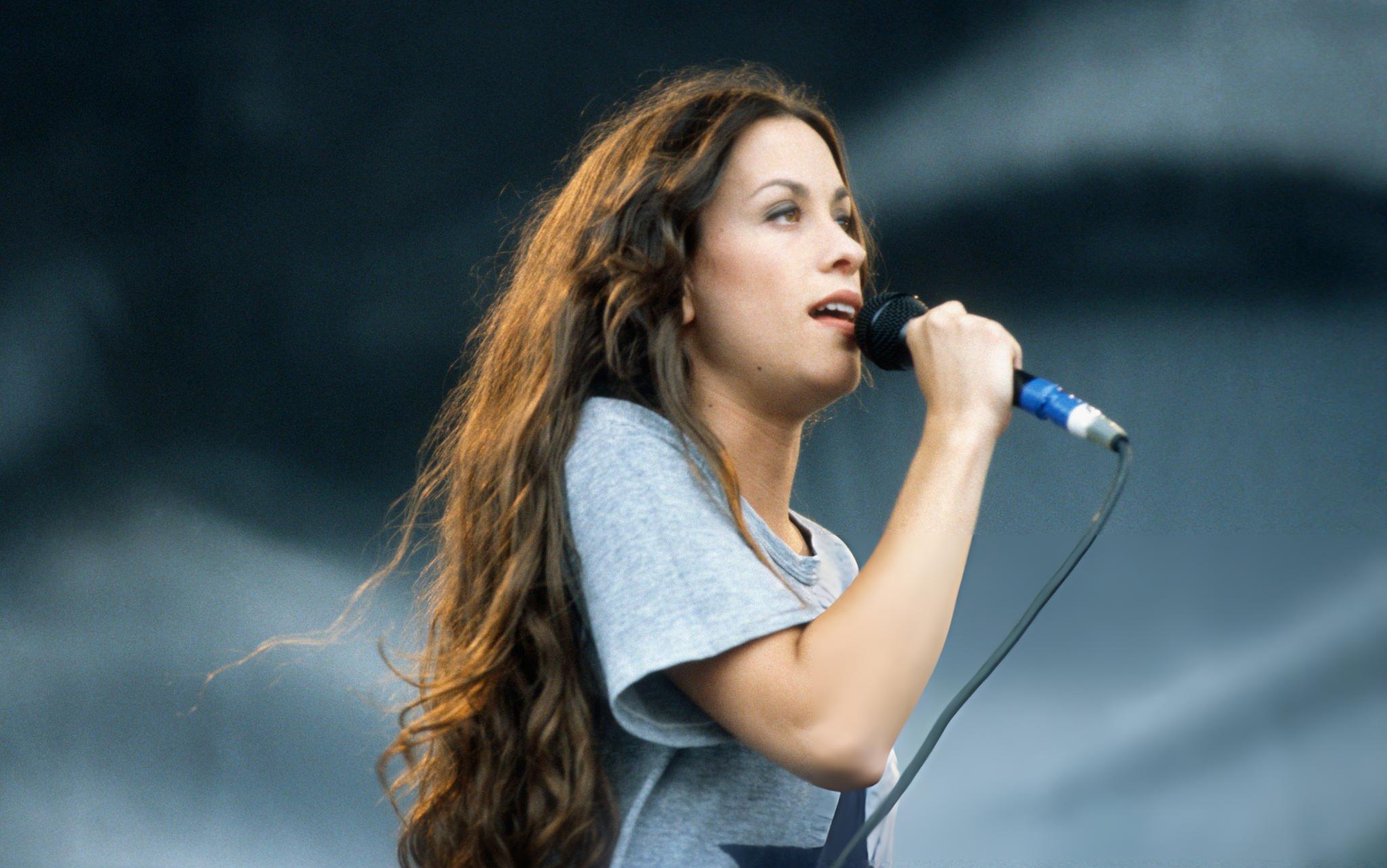 Аланис Мориссетт в молодости