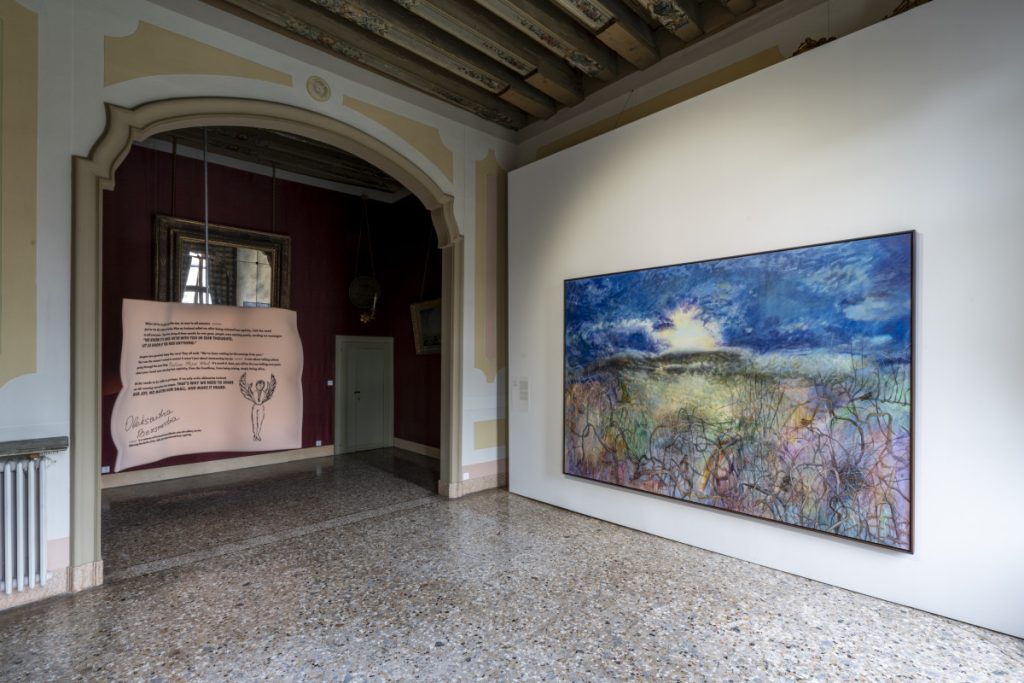 Kateryna Aliinyk, Night in Heaven, 2026. Still Joy — From Ukraine Into The World_Biennale Arte 2026