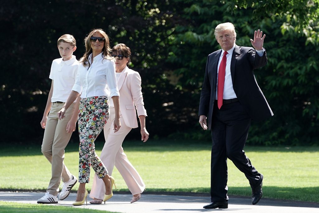 Дети Трампа: Иванка, Дональд-младший, Эрик, Тиффани и Баррон