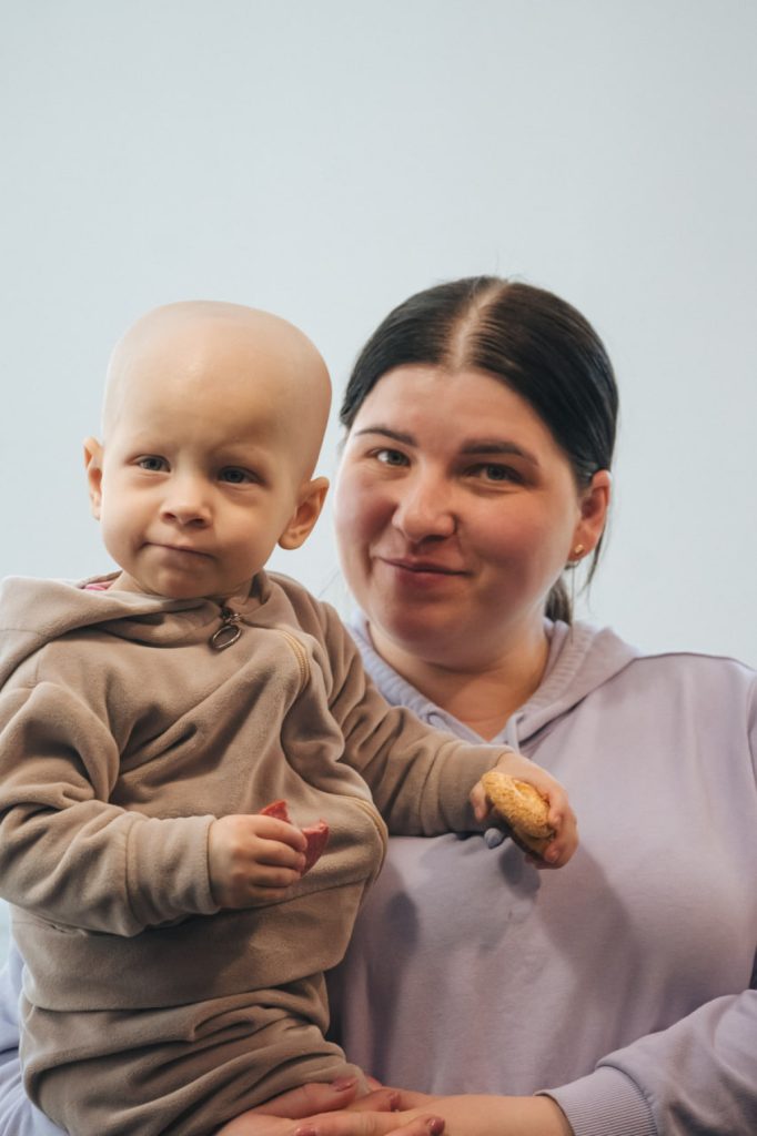 мама Тетяна з Євою